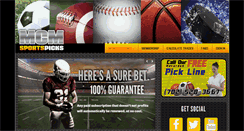 Desktop Screenshot of mcmsportspicks.com